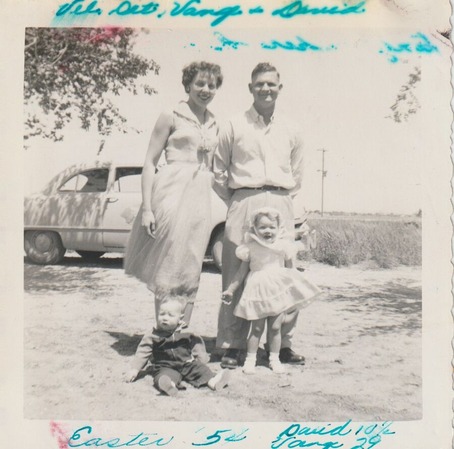 Blankenship Family - Easter · 1954