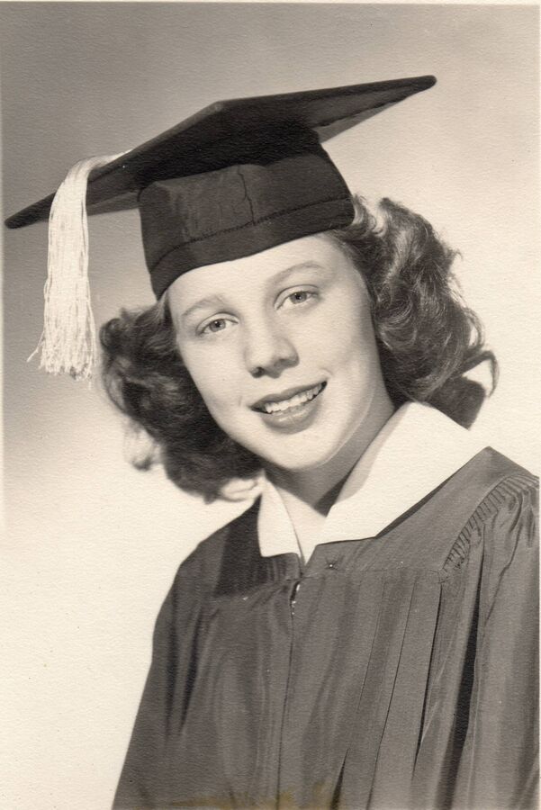 Dorothy Altom High School Graduation · 1950