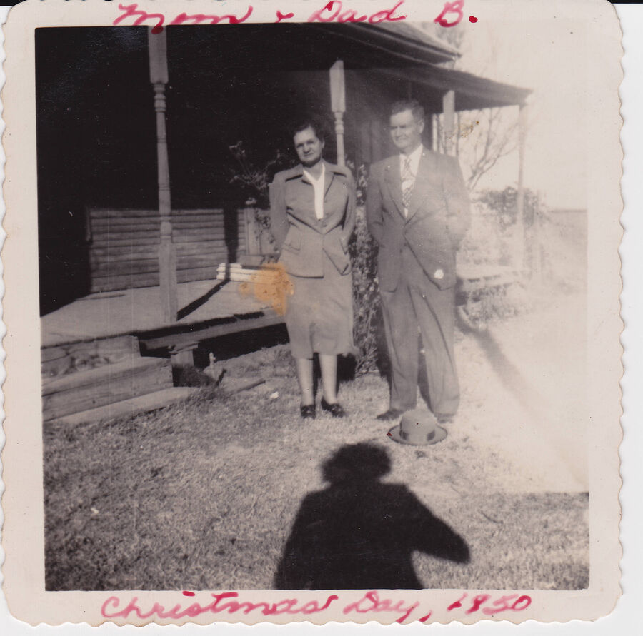 Essie and William Blankenship - Christmas · 1950