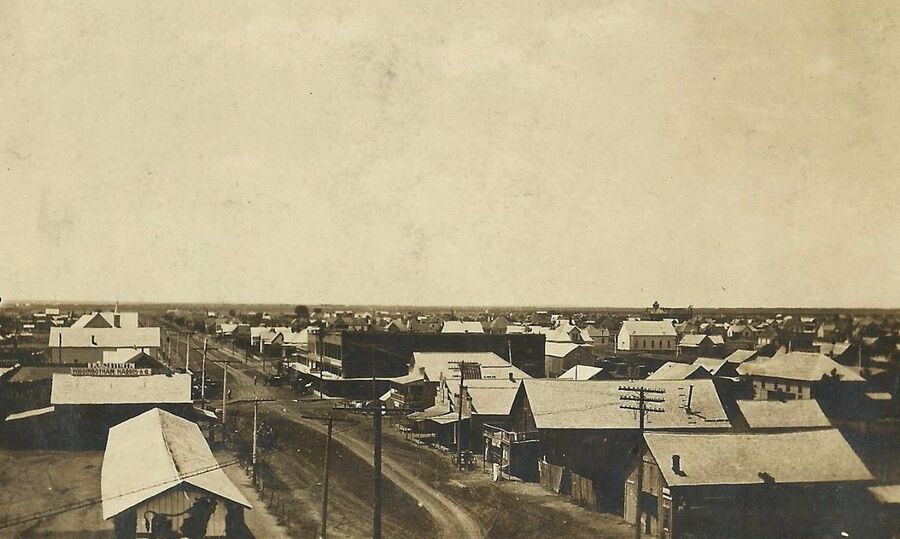 Roscoe Texas in · 1910