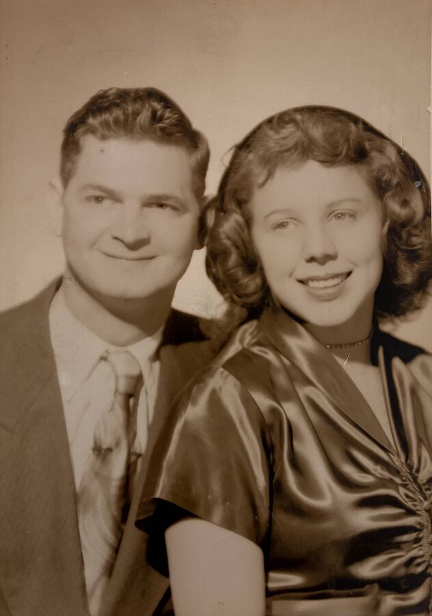 Velpo and Dorothy Blankenship - Wedding Photo