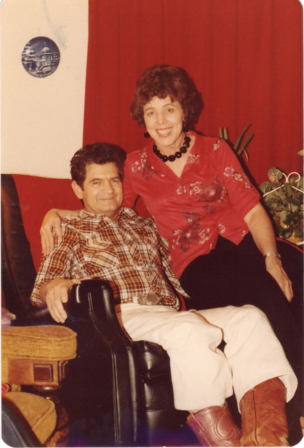 Velpo and Dorothy in the · 1980s