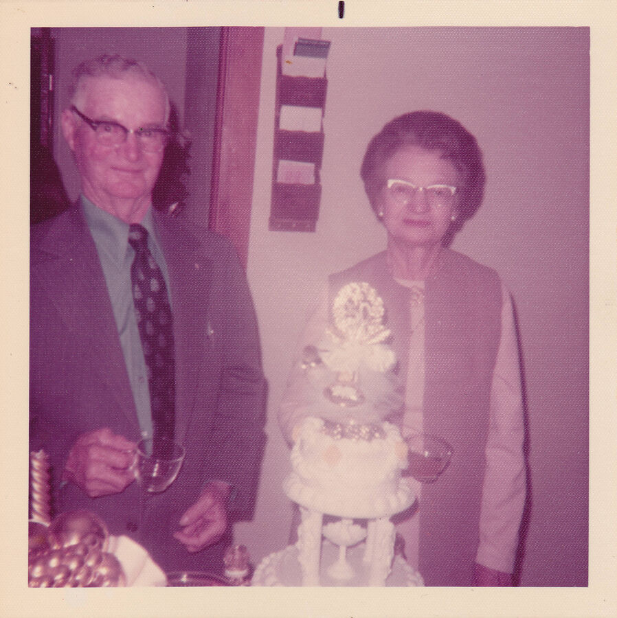 William and Essie Blankenship - 50th Anniversary · 1972