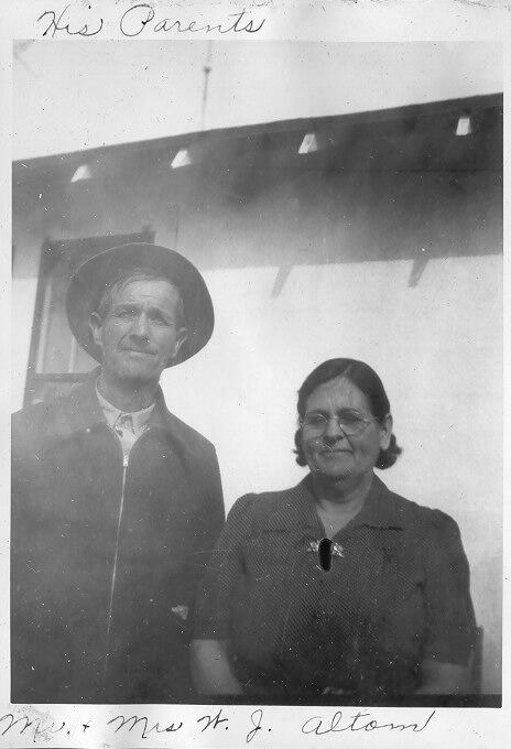 William Joseph and Lula Jane Altom